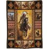 Rustic Indians Blanket Native n Throw Blanket Retro Chief Flannel Stuff Merch Cozy Decor Fleece Plush Fuzzy Warm Soft Lightweight Bedding Indians