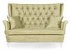 Lounge Set of Furniture Wingback Gaja Sofa Armchairs Pouffes Family Meble Set