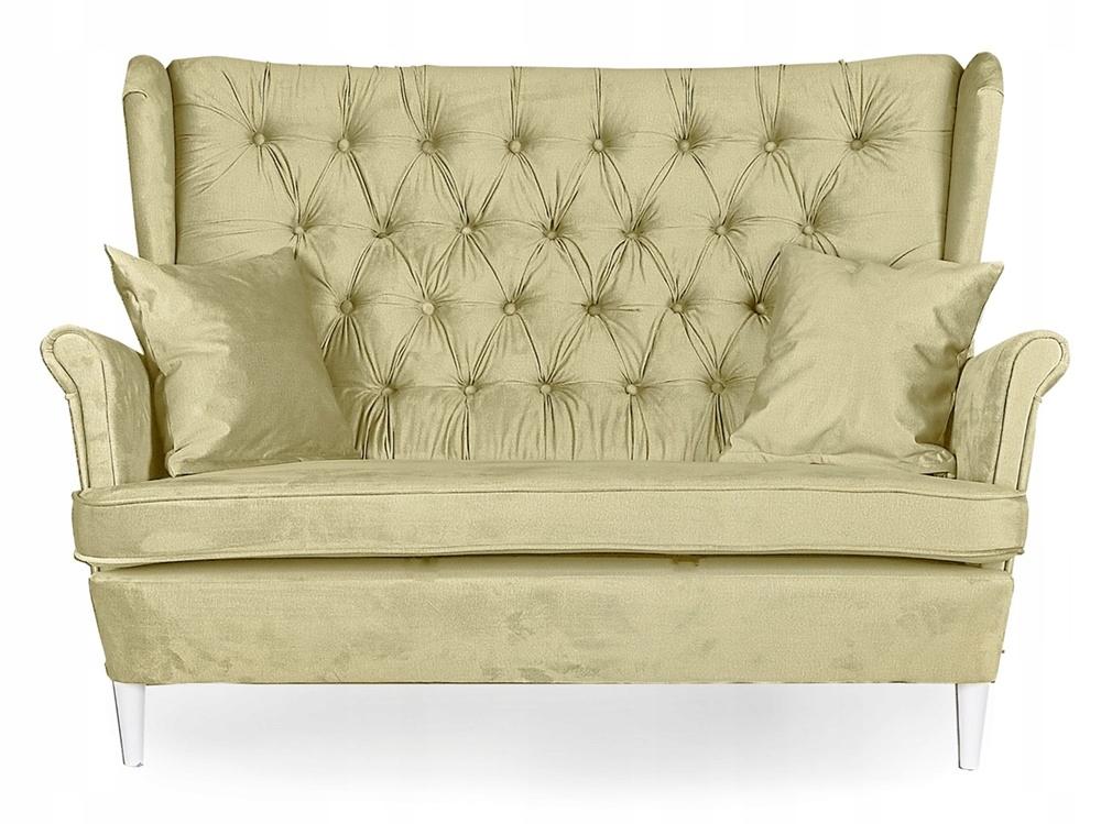 Lounge Set of Furniture Wingback Gaja Sofa Armchairs Pouffes Family Meble Set