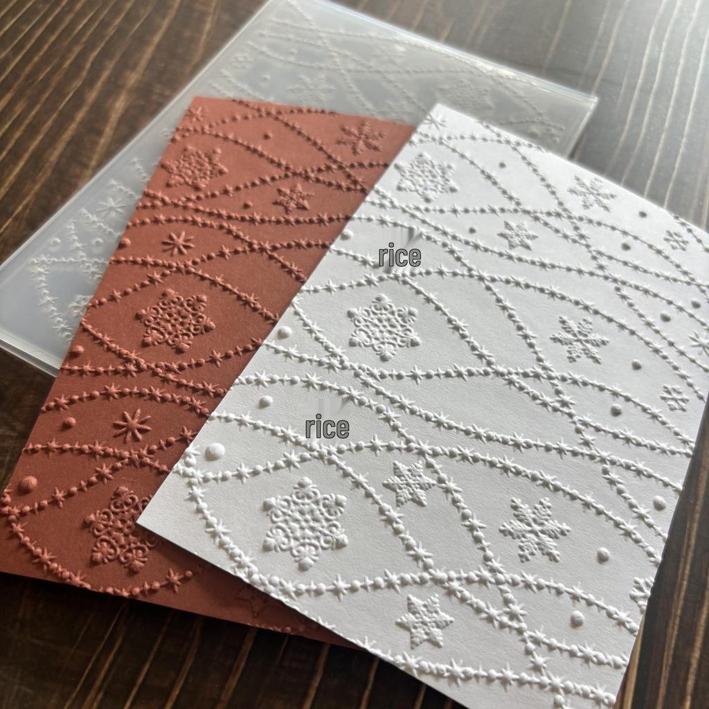 3D Textured Plastic Embossing Mold - Concave-Convex Template for DIY Journal Embossing, Set of 39.