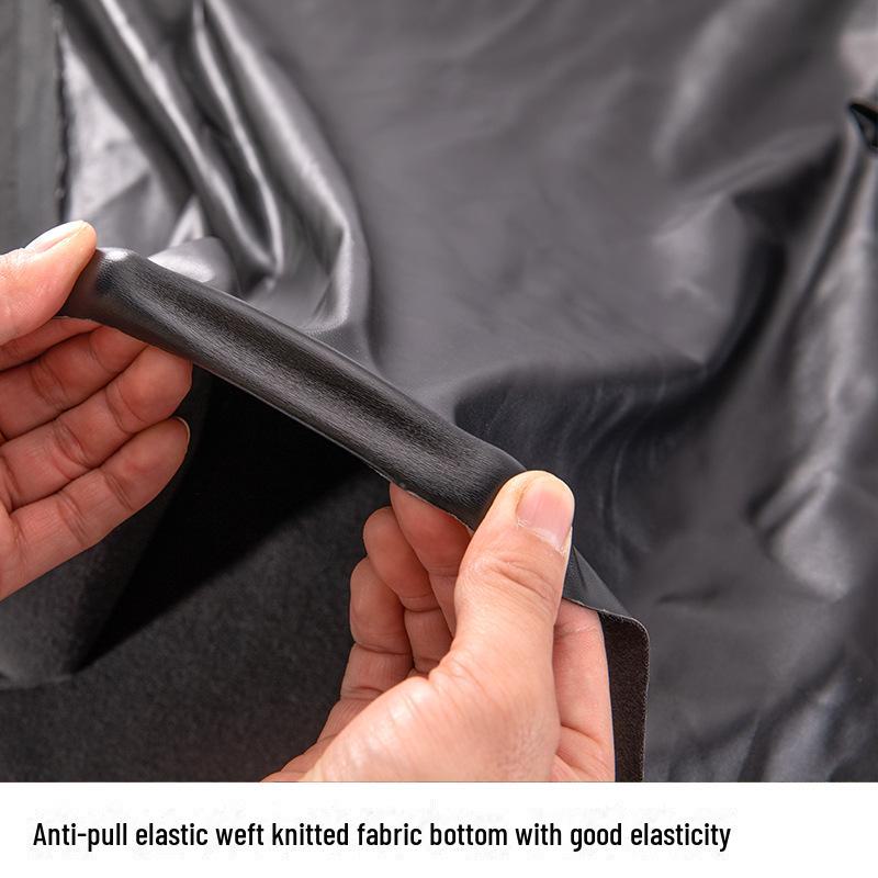 Elastic Lamb Grain PU Faux Leather Fabric - Waterproof and Wash-Free Imitation Leather for Clothing and Accessories