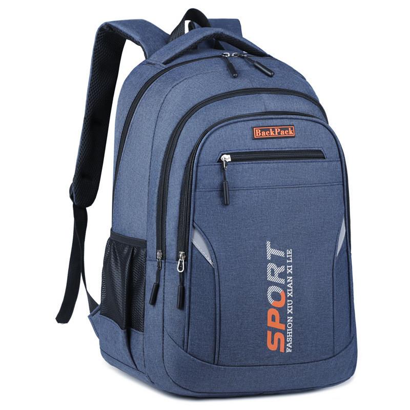 Breathable Backpack Oxford High Capacity With Laptop Sleeve For School Students