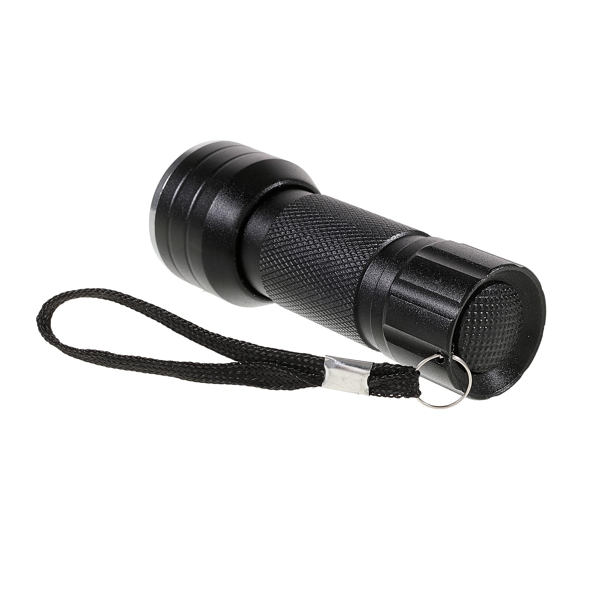 

BEST Kj-c6405 Outdoor Portable LED Light UV Ultraviolet Detector Emergency Flashlight A