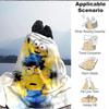 1pc Minions Friendship Flannel Throw Blanket HD Printed Lightweight Soft Warm All Season Blanket for Sofa, Bed, Travel, Camping Machine Washable
