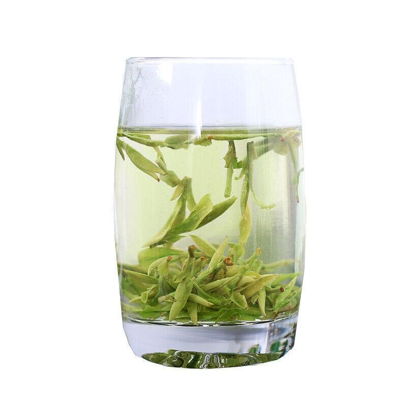 Té Verde Longjing, nuevo té suelto enlatado Ming Qian, té de primavera fragante fuerte, 125G
