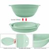 Foldable Bread Proofing Basket Round/Oval Dough Fermentation Basket Dough Proofing Bowl  Bakery