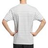 adidas T-shirt Casual a Manica Corta con Striscia Logo Gamba Dritta Uomo Top Bianco HS4382