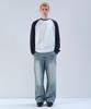 Big Brush Extra Wide Double Knee Carpenter Denim Pants [Light Indigo]