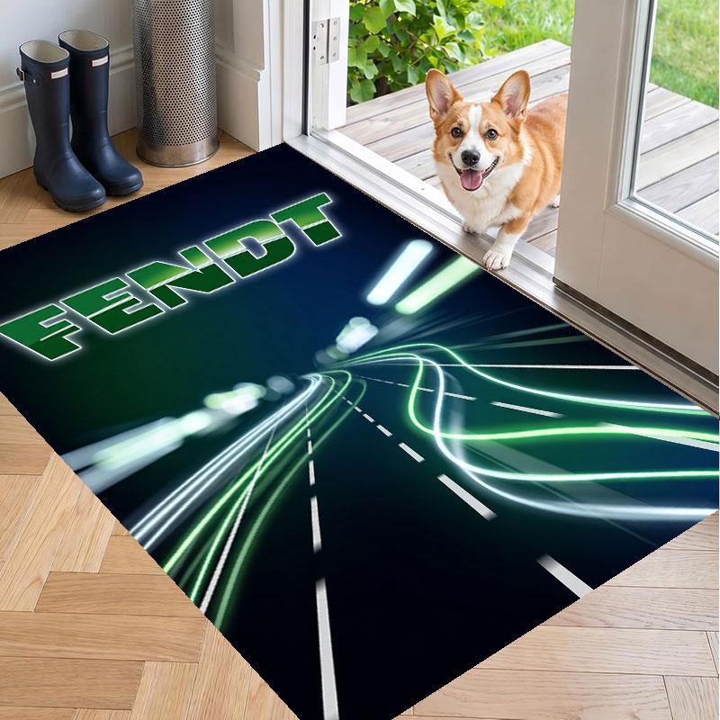 Soft Floor Carpet Fendt Pattern Area Rug Decorative Mat For Home Room Decoration