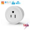 ZFSZ Smart Wi-Fi Plug - Wireless Remote Control Socket with Timer Function, Voice Control Works with Alexa & Google Home, Compact Design