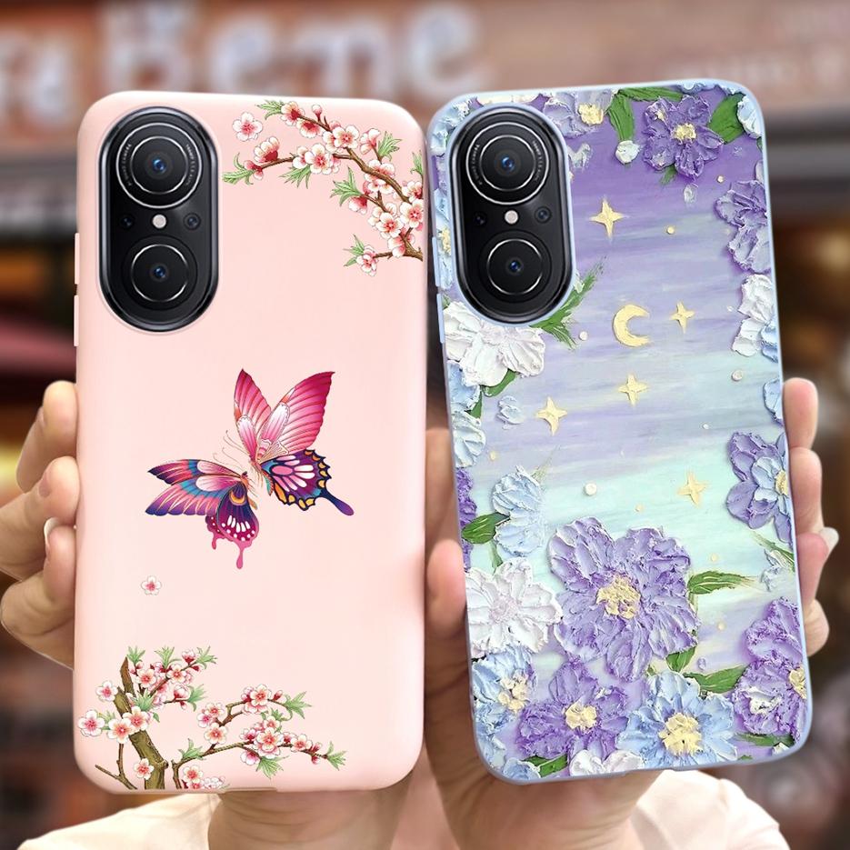 For Huawei Nova 9 SE Case Cute Dinosaur Cartoon Back Cover Soft Silicone Phone Case For Huawei Nova 9 Pro Nova9 SE Fundas Bumper