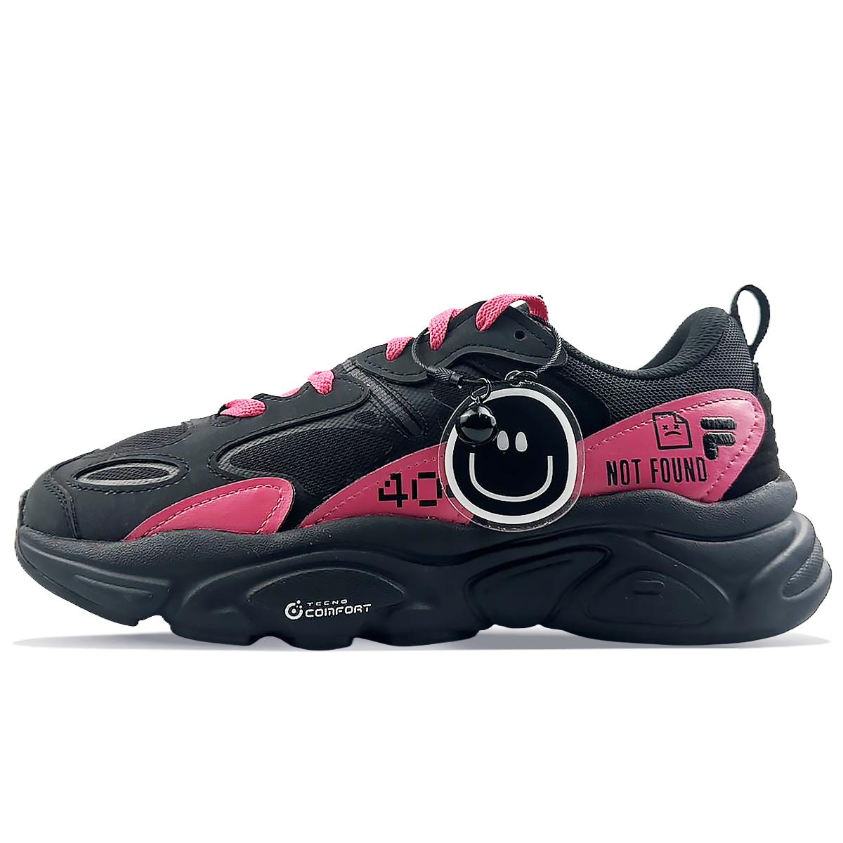 FILA Mars 2 Cushioning Slip Resistant Abrasion Resistant Cushioning Slip Resistant Abrasion Resistant Low top F12W232174PBK(Team40-404) 35.5
