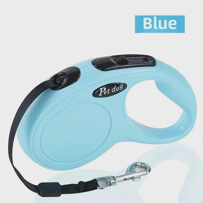 

Выдвижной поводок для выгула собак с однокнопочным тормозом для мелких и средних домашних животных