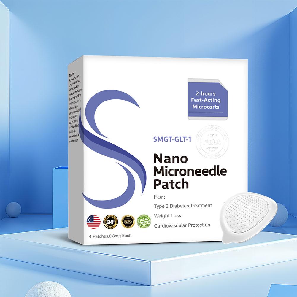 1/2/3Boxes Nano Micro Needle Plasters SMGT-GLP-1 Microneedle Plasters Firming Line Improvement Skin Care Patch For Fats Burning