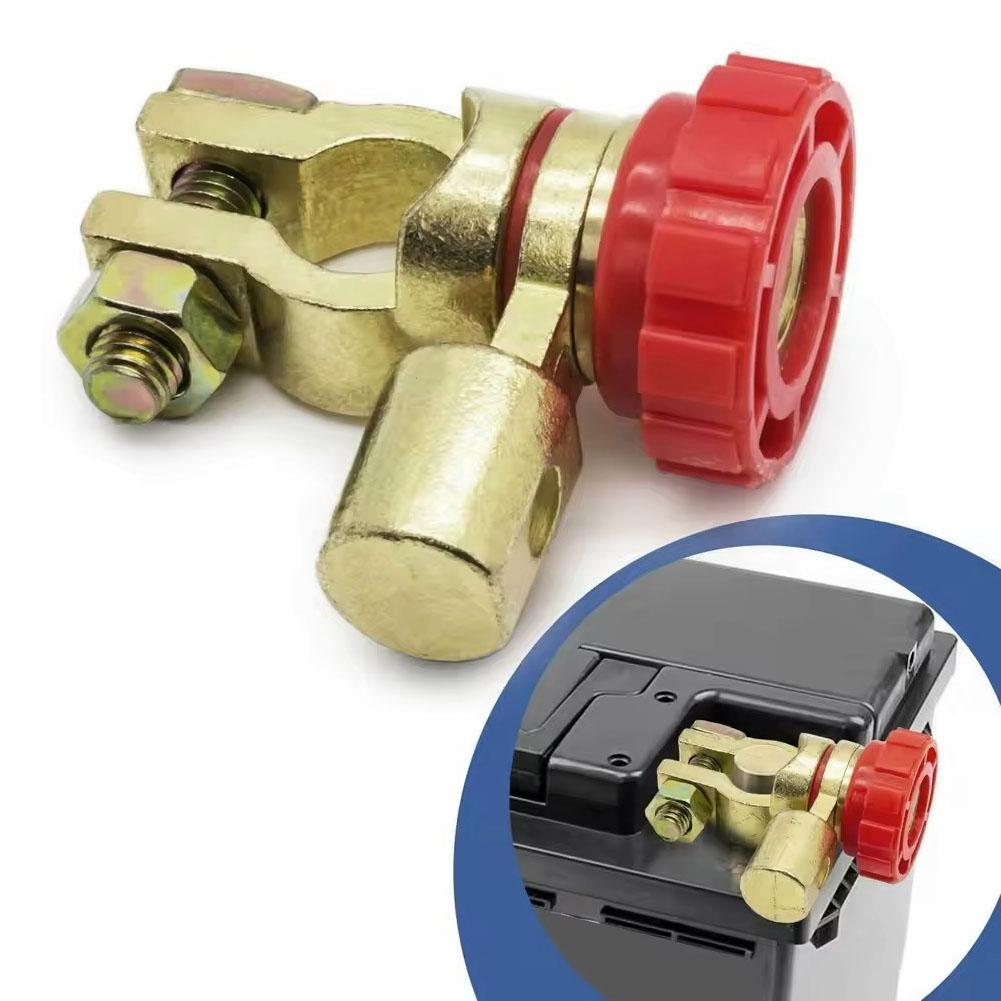 Car Battery Disconnect Car Battery Power Terminal Shutoff Isolator Accessorie 12 Volt Circuit Breaker Anti-Leakage