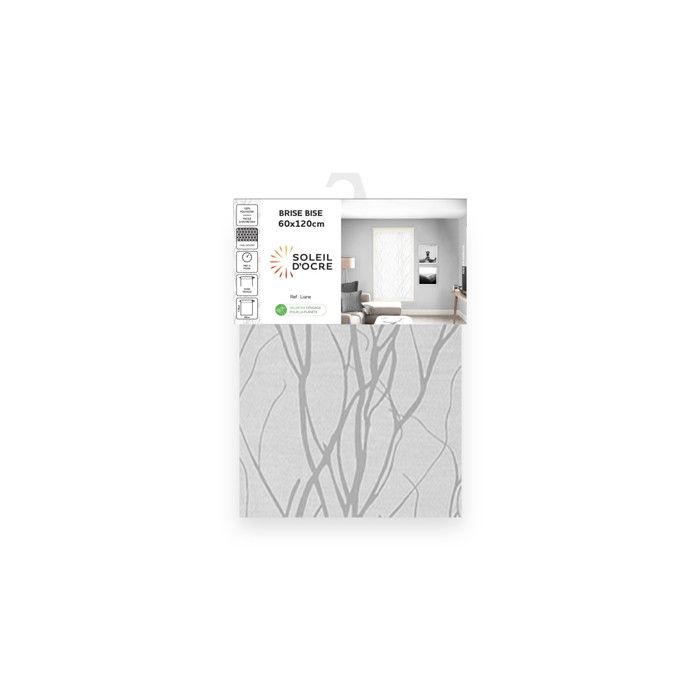 SOLEIL D'OCRE Brise bise Liane 60x120 cm - Blanc
