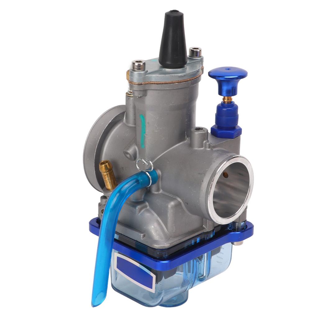 PWK 28mm Carburetor Motorcycle ATV Dirt Bike Universal Carb Zinc Aluminum Alloy Blue for YZ80 YZ85