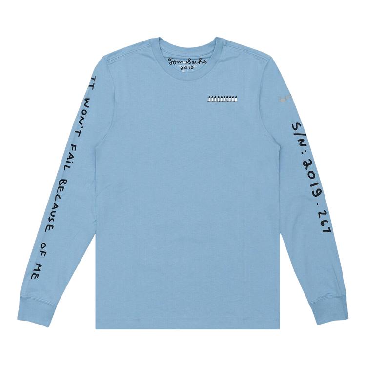 Nike x Tom Sachs NRG Longsleeve T-shirt Skyline Blue XS