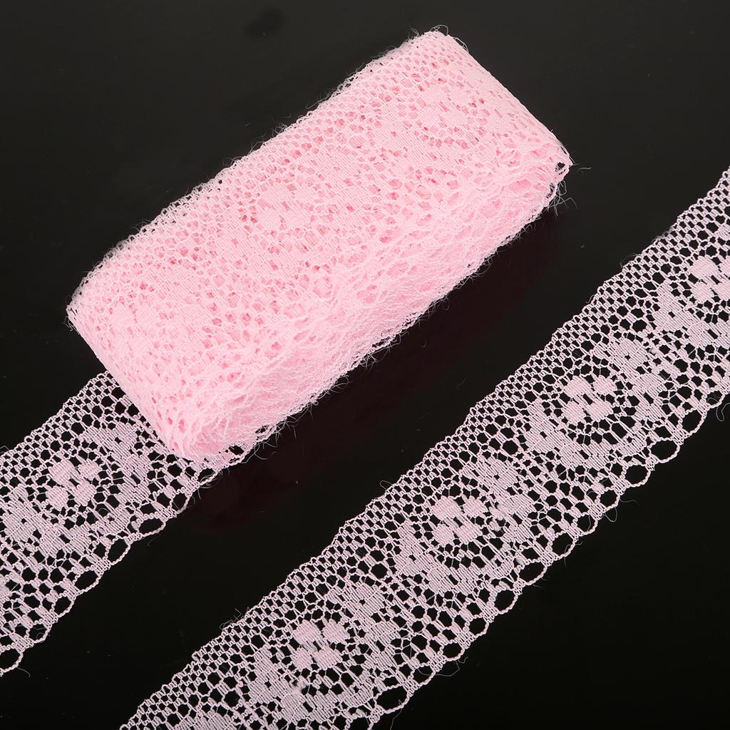 10Yard/lot Lace Trim Ribbon 4cm Rustic Wedding Decoration Handcrafted Embroidered Party Clothes Dress Decoraiton