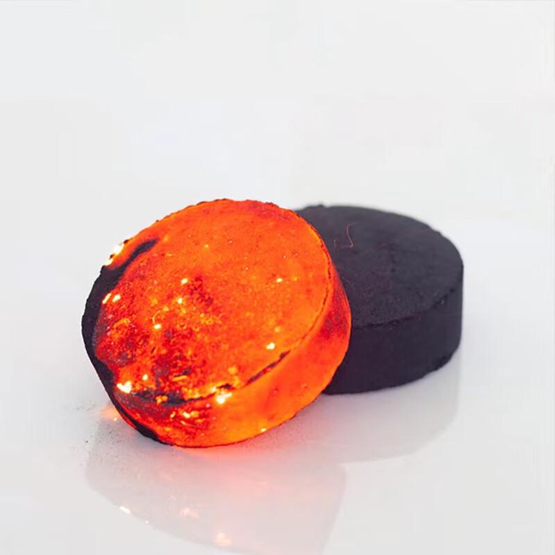 ZISIZ Fruitwood Fast-Burning BBQ & Tea Stove Charcoal (200 Pcs)