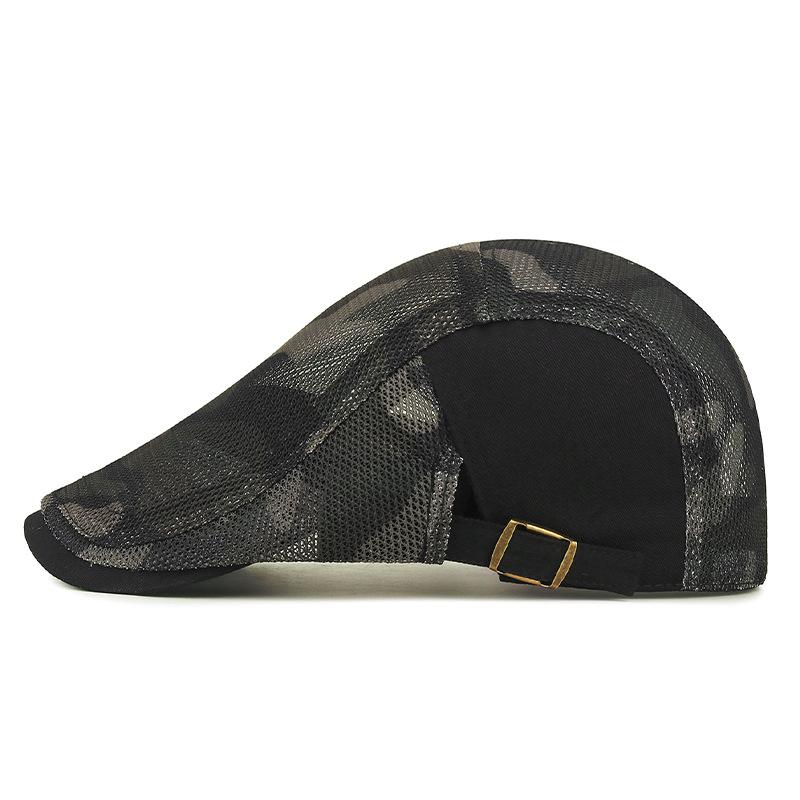 Outdoor Casual Sunshade and Sun Protection Mesh Front Hat Light and Breathable Camouflage Baseball Hat