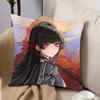 Hot Chisa Wuthering Waves Pillow Case Cushion Cover Decor Home Throw Pillow Covers For Couch Camping Pillow Cover Decorations