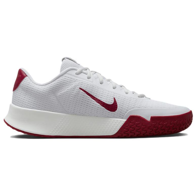 Nike Court Vapor Lite 2 HC White Ember Glow Men Sneakers Noble-Red DV2018-102