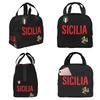 Sicily Jersey Insulated Lunch Bag for Kids School Cooler Thermal Food Box Tote Portable Lunch Boxes Container