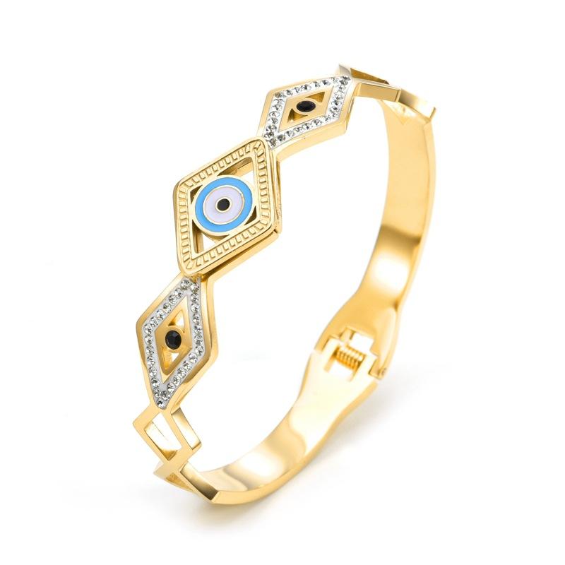 2025 Fashion Retro Bracelet with Diamond Setting, Trendy Versatile Women's Jewelry, Festival Gift