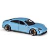 Welly 1/24 Porsche Taycan Turbo S Alloy Car Model Diecasts Metal Toy Sports Car Model High Simulation Collection Childrens Gifts