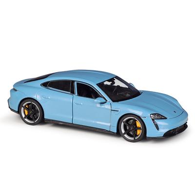 Welly 1/24 Porsche Taycan Turbo S Legierungsauto Modell Diecasts Metallspielzeug Sportwagenmodell Hohe Simulation Sammlung Geschenke