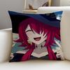 Epic RRagna CrimsonS Cushion Cover Breathable and skinfriendly linen pillowcase square removable and washable cushion