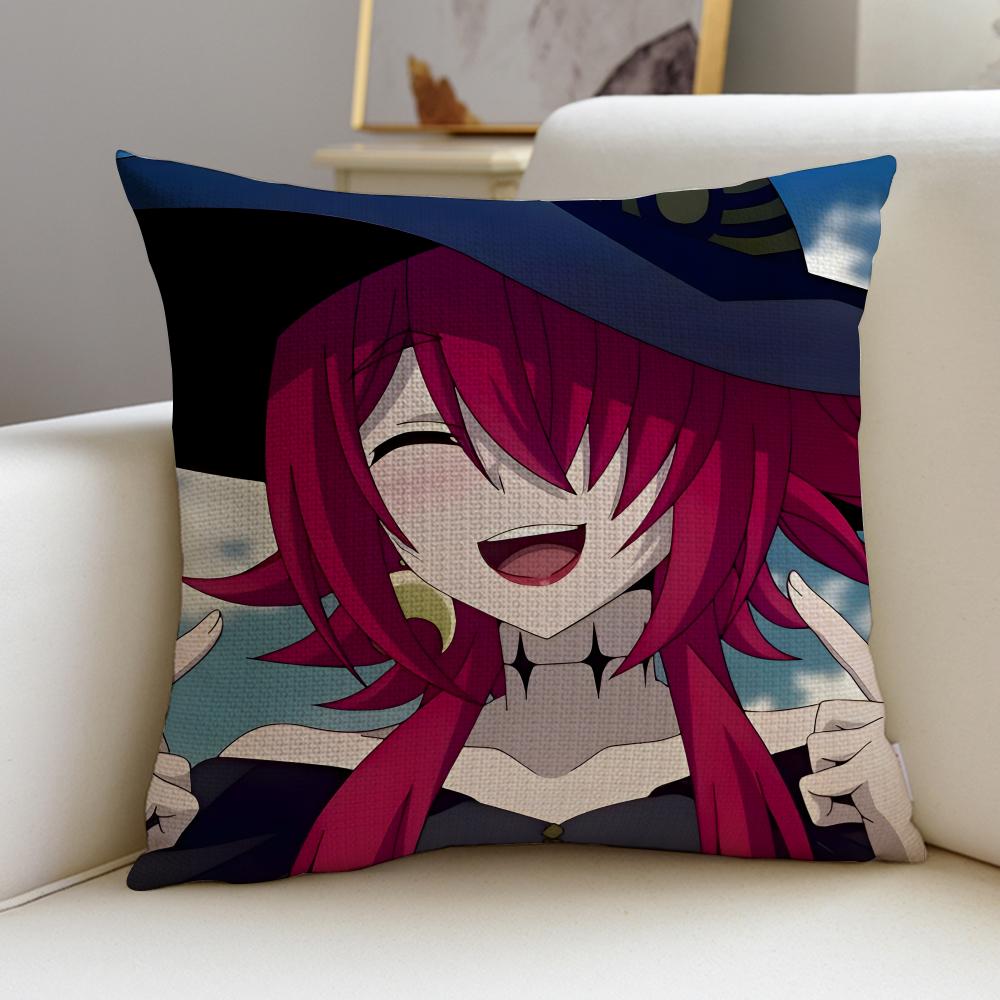 Epic RRagna CrimsonS Cushion Cover Breathable and skinfriendly linen pillowcase square removable and washable cushion