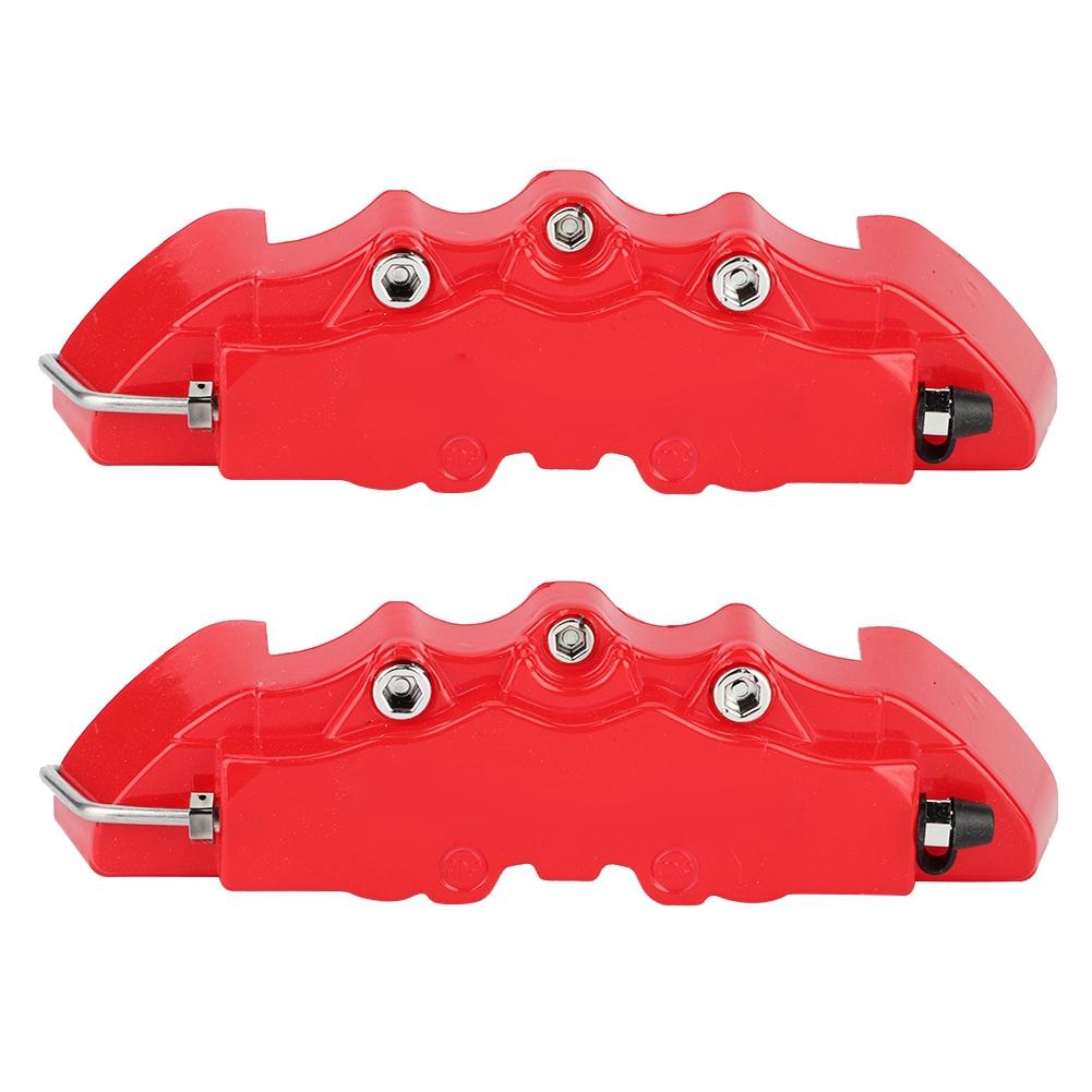 

2 шт., высококачественный ABS, полезный автомобильный универсальный суппорт дискового тормоза, чехлы для переднего и заднего авто комплекта