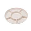 Desktop Fruits Organizer Durable Office Dried fruit tray Snack tray Fruit Plate Multi grid tray