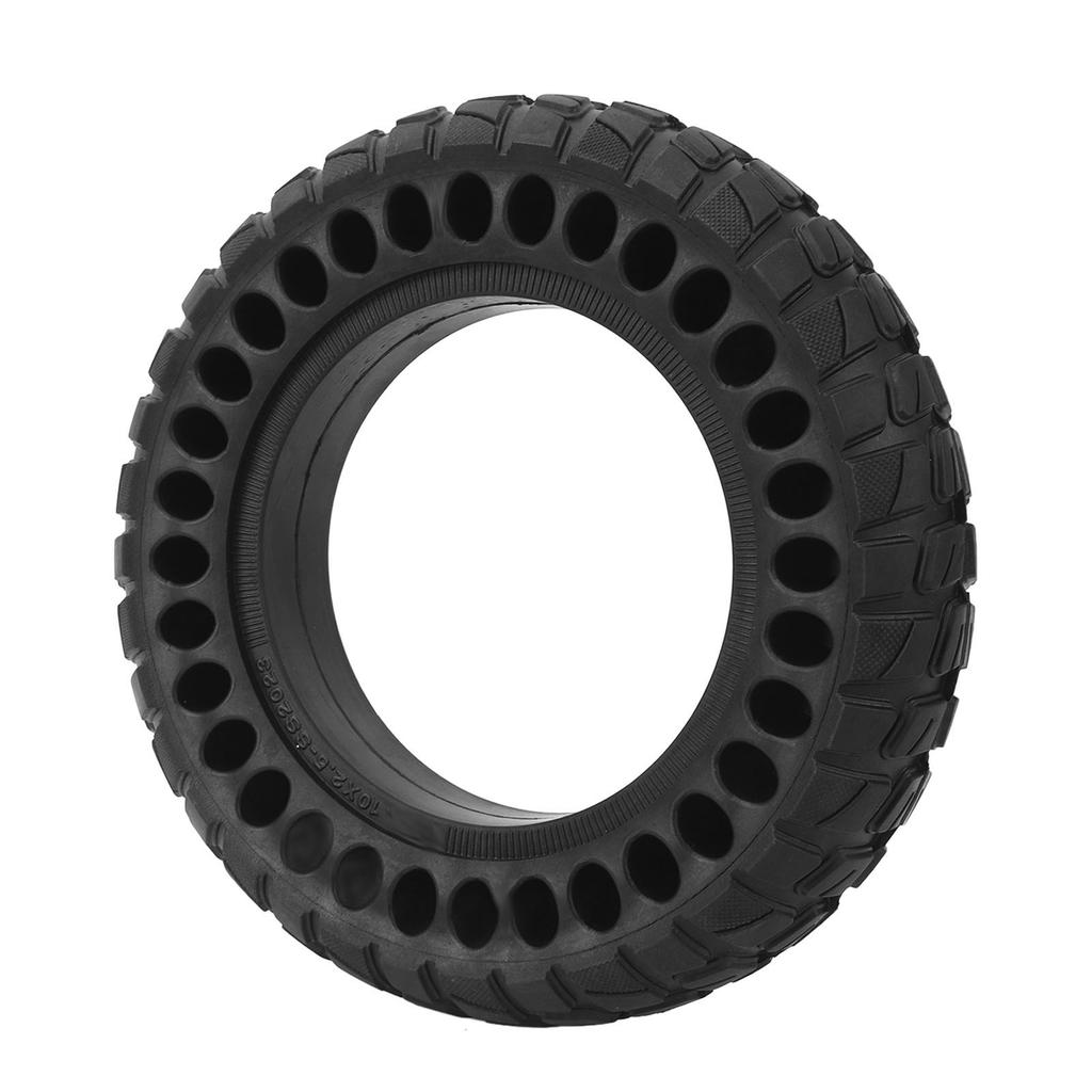 10X2.50 Electric Scooter Solid Tire Rubber 10 Inch Anti Slip Explosion Proof Scooter Honeycomb Solid Wheel for