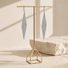 1 Pair Vintage Chain Drop Earrings for Women Girls, Tassel Chain Dangle Earrings, Statement Prom Jewelry Accessories