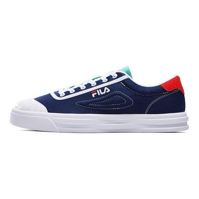 Luke Bequem Vielseitig Synthetikleder Niedrig geschnitten Canvas Schuhe Herren Sneaker Dunkelblau F12M226308FBB