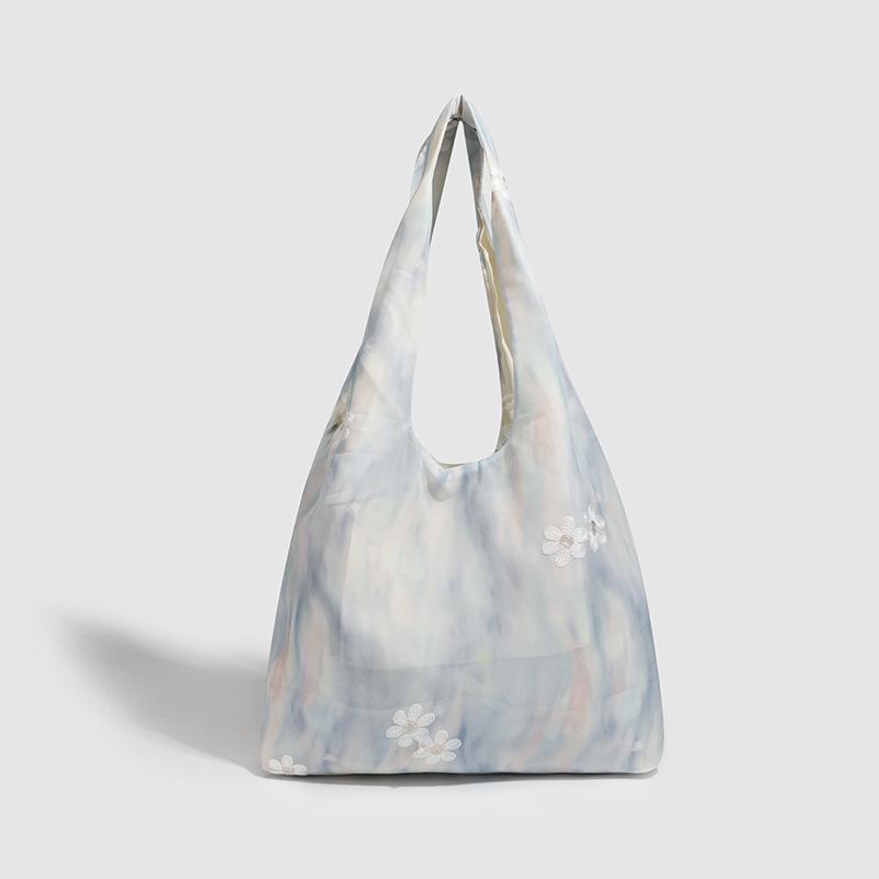 Chinese Style Embroidery Art Fairy Cloth Bag Shoulder Handbag Commuter Large Vest Bag