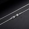 925er Sterling Silber Halskette Hohe Qualität Schlangenkette Modeschmuckketten Für Damen Herren Hochzeit Geburtstag Party Geschenk