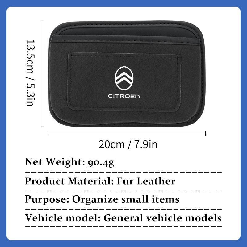 Boîte de rangement adhésive pour cartes de voiture, téléphone, clés pour Citroen Grand Berlingo Jumper Celysee Xsara Picasso