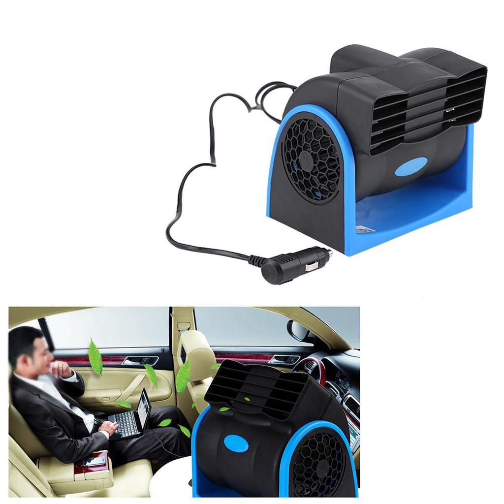 Bil Bil Kjøretøy 12V elektrisk vifte Justerbar hastighet Stille luftvifte Bil luftvifte Bil elektrisk vifte Bilvifte Bil Silent Air Fan