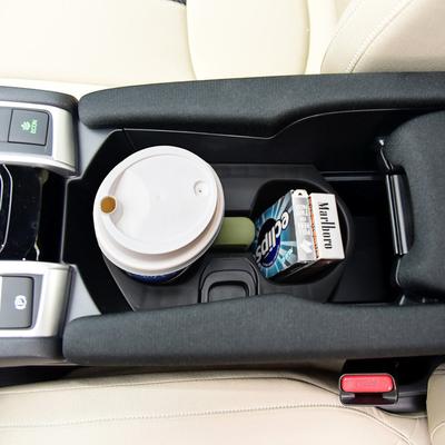 Portabicchieri per Honda Civic 2016-2025 Lx Ex Si Sport Hatchback Coupé Berlina Insight Vassoio per Console Centrale Portabevande per Tazza d'Acqua Auto
