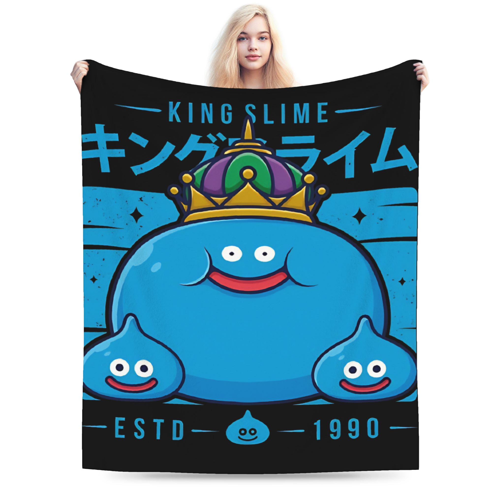 Slime Morimori Dragon Quest  Blankets Ultra-Soft Fleece Relax Gifts  Throw Blanket Quilt 130x150cm