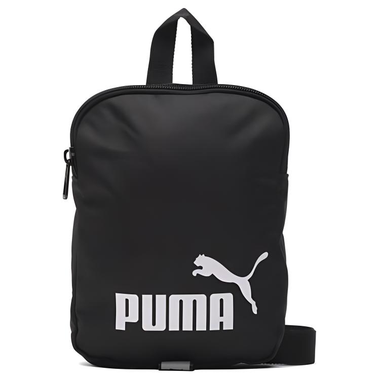 New PUMA Recycled Material One Shoulder Handbags Regular Unisex Black 079955-01