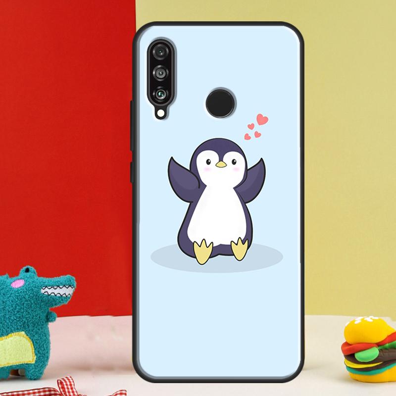 Penguin For Huawei Nova 12s 12i 11i 8i 9 10 SE Y91 Y90 Y60 Y70 Y72 Y61 P20 P40 P30 Lite P60 Pro Case