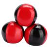 3PCS 6.3CM PU Leather Juggling Ball Portable Juggling Balls Set Toy Ball Juggling Balls  Beginners