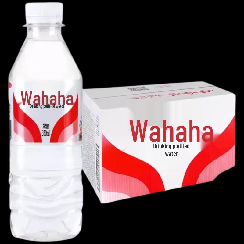 Wahaha Drinking Water 350ml (24-Bottle Case)