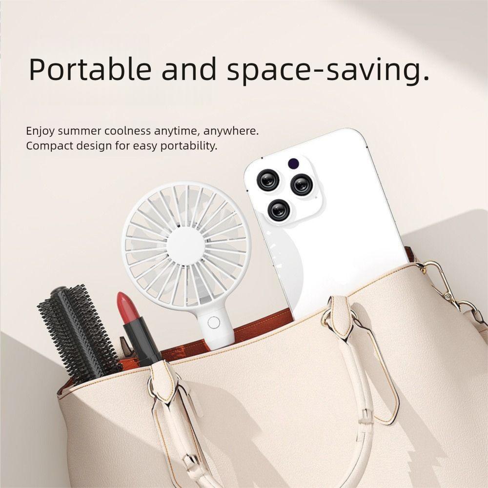 2Pcs Plug and Play Mini USB Fan Hose Adjustable Angle Brushless Mute Fan  Outdoor Activities