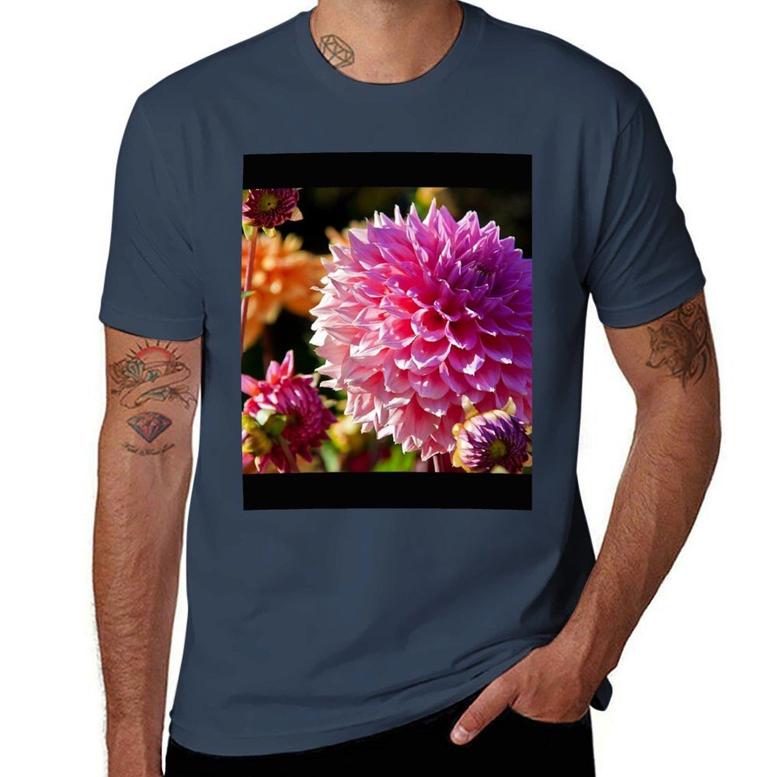 essential BC. Flowers of man for shirt Butchart gardens. t T-Shirt Autumn. Canada. shirt t S